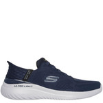 Skechers Bounder 2.0 Emerged Men's Hands Free Slip In Trainers Navy Blue