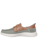 Skechers On-The-Go Flex Palmilla Women's Hands Free Slip In Trainers Olive