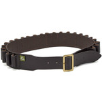 Chatham Pull Up Leather Cartridge Belt Dark Brown