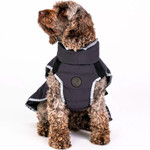 Pelle Petterson Commodus Dog Coat Reflective Charcoal