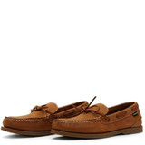 Chatham Saunton G2 Men's Slip On Boat Shoes Walnut