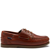 Chatham Rockwell II G2 Wide Fit Men's Boat Shoes Chestnut