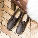 Chatham Sperrin Men's Boat Shoes Dark Brown