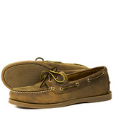 Apache Moose Rig Boat Shoes Sandstone