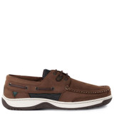 Dubarry Regatta ExtraFit Wide Fit Men's Boat Shoes Donkey Brown
