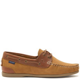 Chatham Penang Women's Boat Shoes Tan