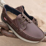 Chatham Replacement Dark Brown Leather Laces