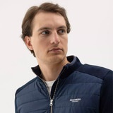 Holebrook Peder Men's Full Zip Windproof Fleece Navy Blue