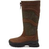Chatham Cheltenham Women's Tall Boots Dark Brown/Green