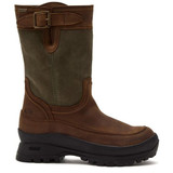 Chatham Windsor Women's Mid Calf Boots Dark Brown/Green