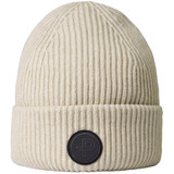 Pelle Petterson Mons Knitted Beanie Hat Light Biege Melange Pelle Petterson Mons Knitted Beanie Hat Light Biege Melange