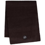 Pelle Petterson Mons Knitted Scarf Carob Brown Melange