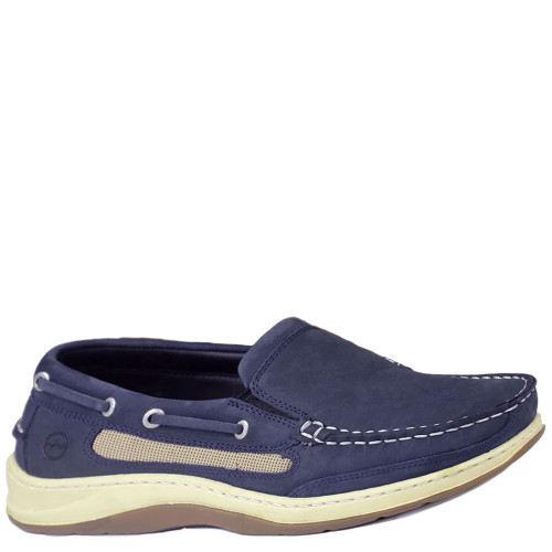 Orca Bay Largs Men's Slip On Boat Shoes Navy Blue