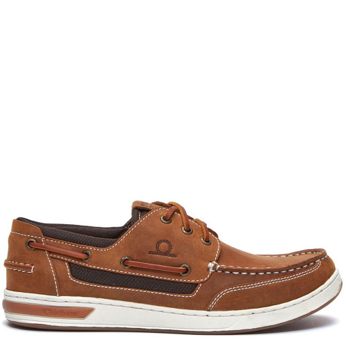 Chatham Buton G2 Men's Boat Shoes Walnut