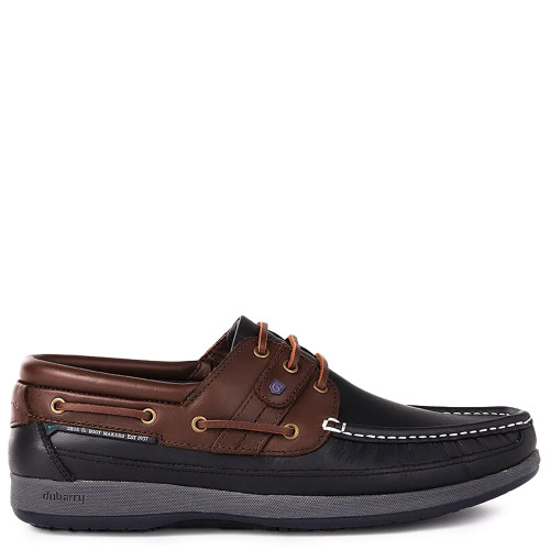 Dubarry Atlantic Men's Boat Shoes Navy/Mahogany