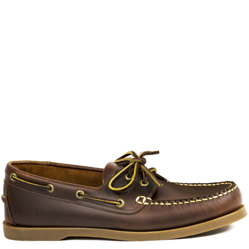 Apache Moose Rig Boat Shoes Chestnut