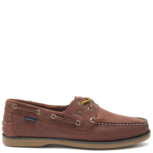 Chatham Whitstable Men's Boat Shoes Burgundy