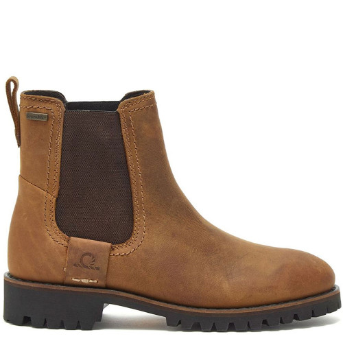 Chatham Olympia II Women's Waterproof Leather Chelsea Boots Walnut