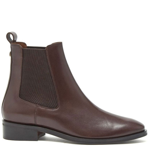 Chatham Allerton Women's Leather Chelsea Boots Dark Brown