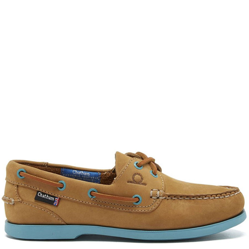 Chatham Pippa ll G2 Women's Boat Shoes Tan/Turquoise