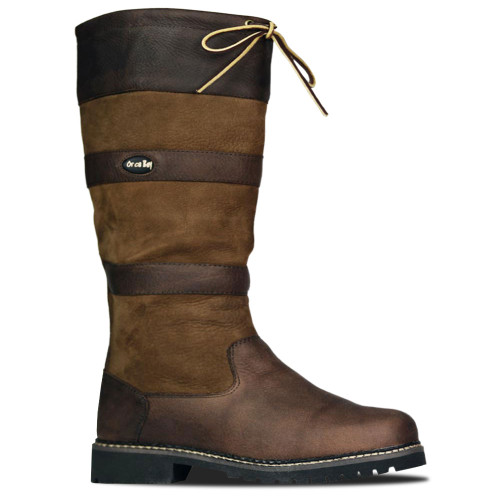 Orca Bay Orkney Waterproof Country Boots Brown