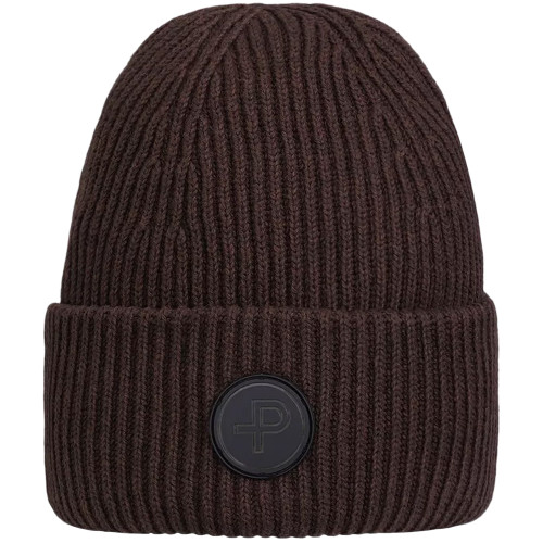 Pelle Petterson Mons Knitted Hat Carob Brown Melange