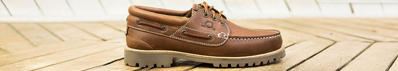 Men's Tan Boat Shoes