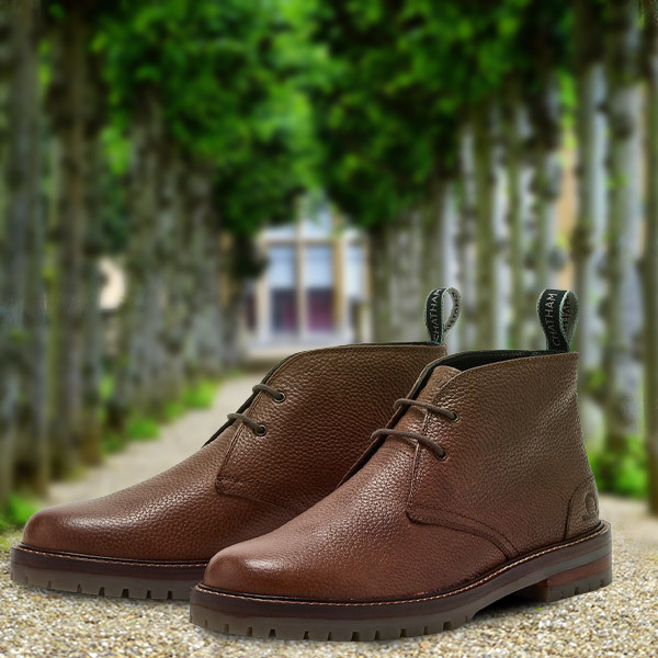 Leather Chukka Boots