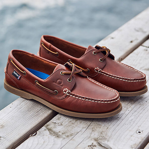 Ladies Brown Boat Shoes