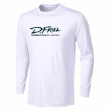 Dennis Friel Celebrate Tradition Performance Long Sleeve Shirt in White Front