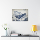 Hokusai - Small Art Canvas Matte Print by D.Friel. For art and ocean enthusiasts. Hokusai - Small Art Canvas Matte Print by D.Friel. For art and ocean enthusiasts.
