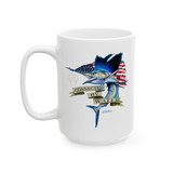 1776 Sailfish Ceramic Mug 