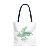 Palm Beach Turtle Beach Tote - Eco-Friendly Beach Essential for Ocean Lovers