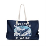 Hokusai Wave Getaway Bag in Offshore Blue