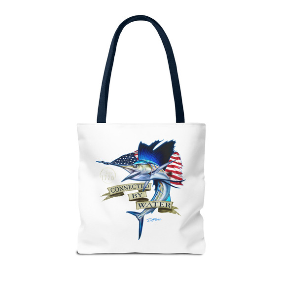 1776 Patriot Sailfish Tote Bag 