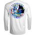Dennis Friel Connected Worldwide Performance Long Sleeve Shirt in White Back