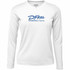 Dennis Friel Connected Worldwide Performance Long Sleeve Shirt in White Front