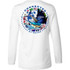 Dennis Friel Connected Worldwide Performance Long Sleeve Shirt in White Back