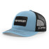Columbia Blue/Black Velcro Patch Hat