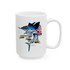 1776 Sailfish Ceramic Mug 