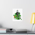 Hillsboro Lighthouse Turtle - Unframed Satin Poster — Tropical Coastal Wall Art