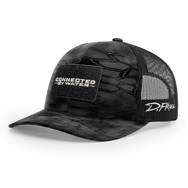 Black Kryptek Patch Velcro Hat