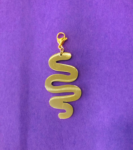 CHARM ACERO SERPIENTE