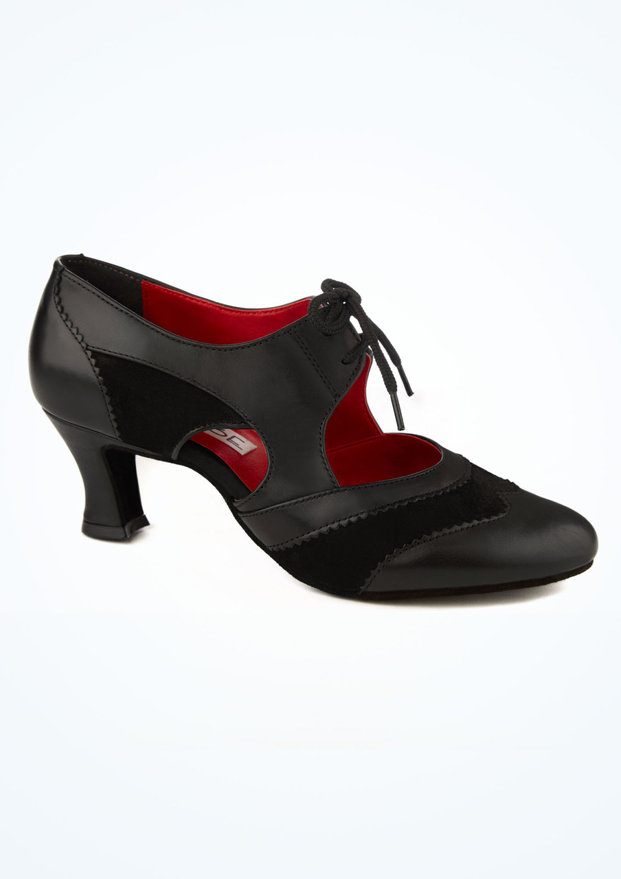 Zapatillas de Práctica de Baile Mujer Negras o Rojas – Dance Fit Designs