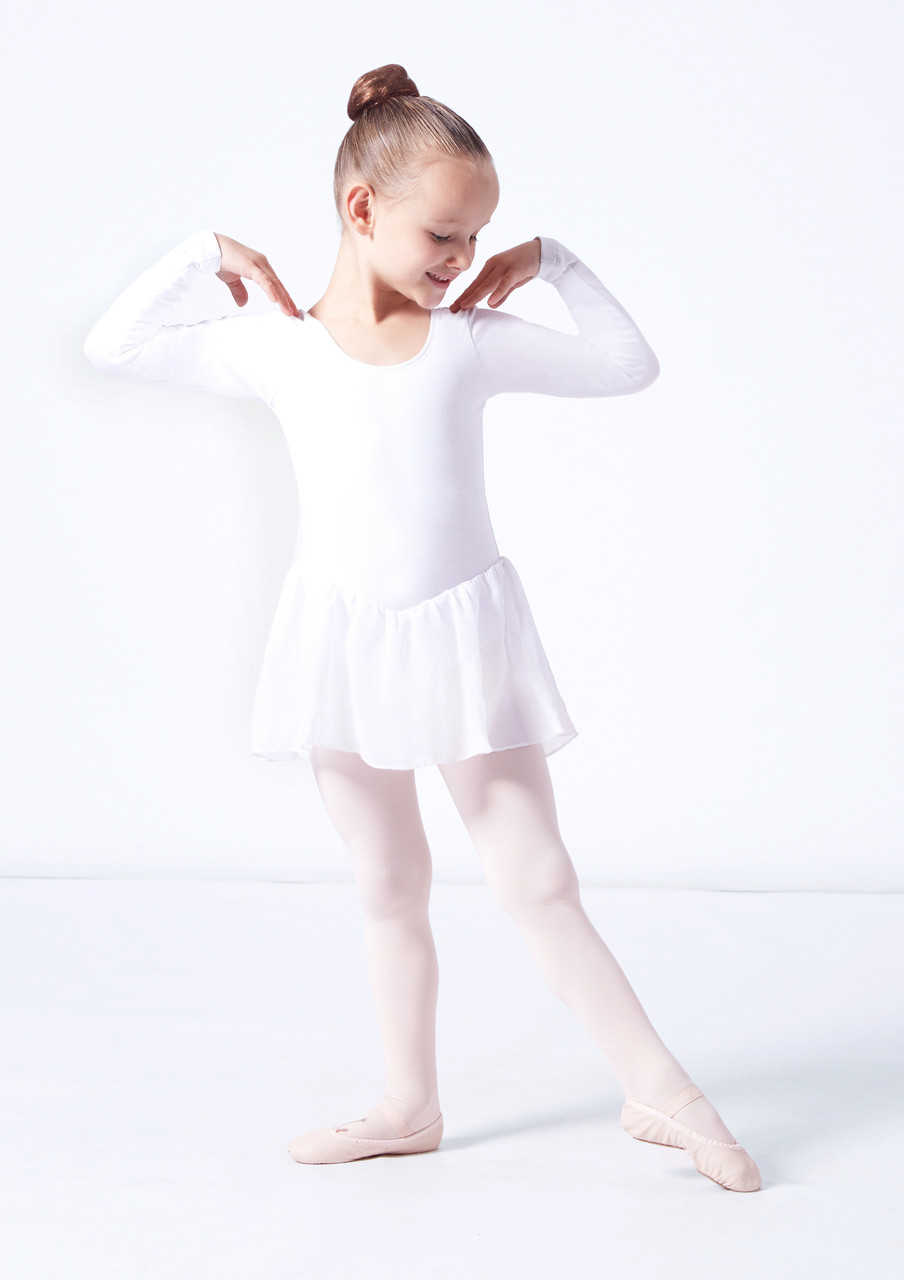 Maillot ballet niña con falda - Venta de ropa de ballet