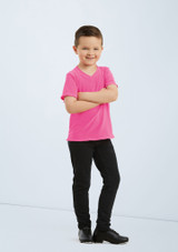 Weissman Boys V-Neck Shirt [Negro]