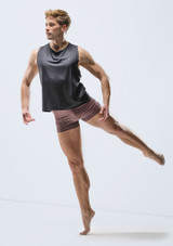 Camiseta sin mangas para hombre Kosal Ballet Rosa Nero Davanti 2 [Nero]