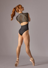 Maillot manga corta Azealia Move Dance Davanti 2 [Nero]