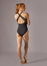 Maillot con espalda cruzada Florence Move Dance Blu Davanti [Blu]
