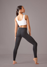 Mallas sin pies Dixie Move Dance Negro Front 4 [Negro]